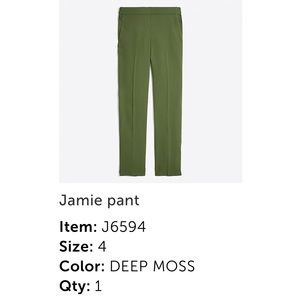 J. Crew Factory Jamie pant